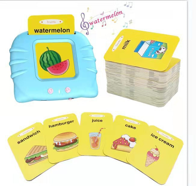 English early education card machine
