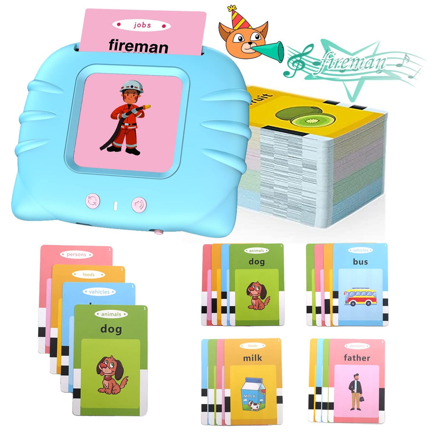 English early education card machine