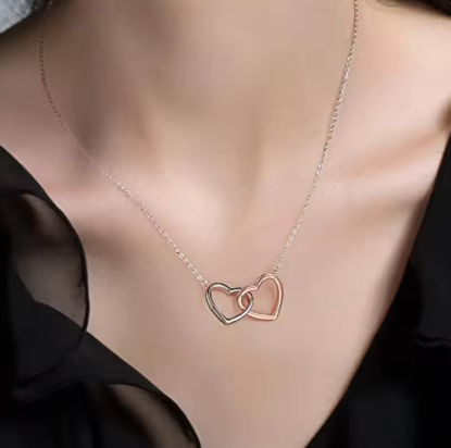 Mother and Daughter Necklace